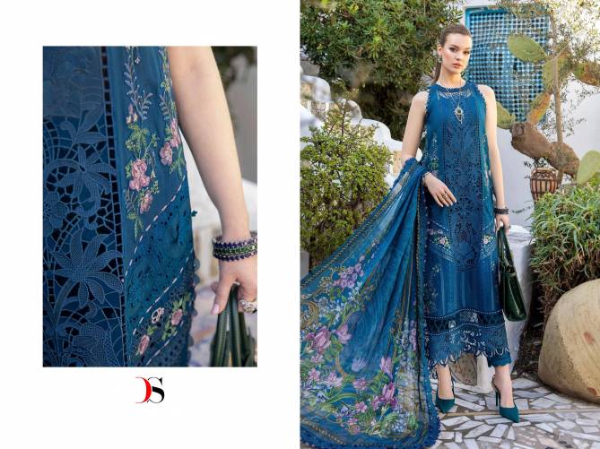 Maria B Voyage Lawn 24 Nx By Deepsy Embroidery Cotton Pakistani Suit Wholesale Online
